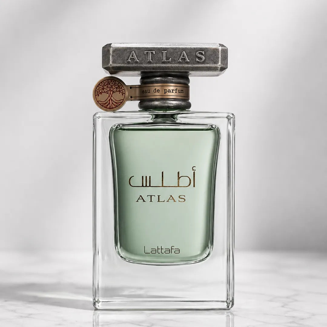 Atlas · Lattafa · Compacto Amaderado para Todo Momento