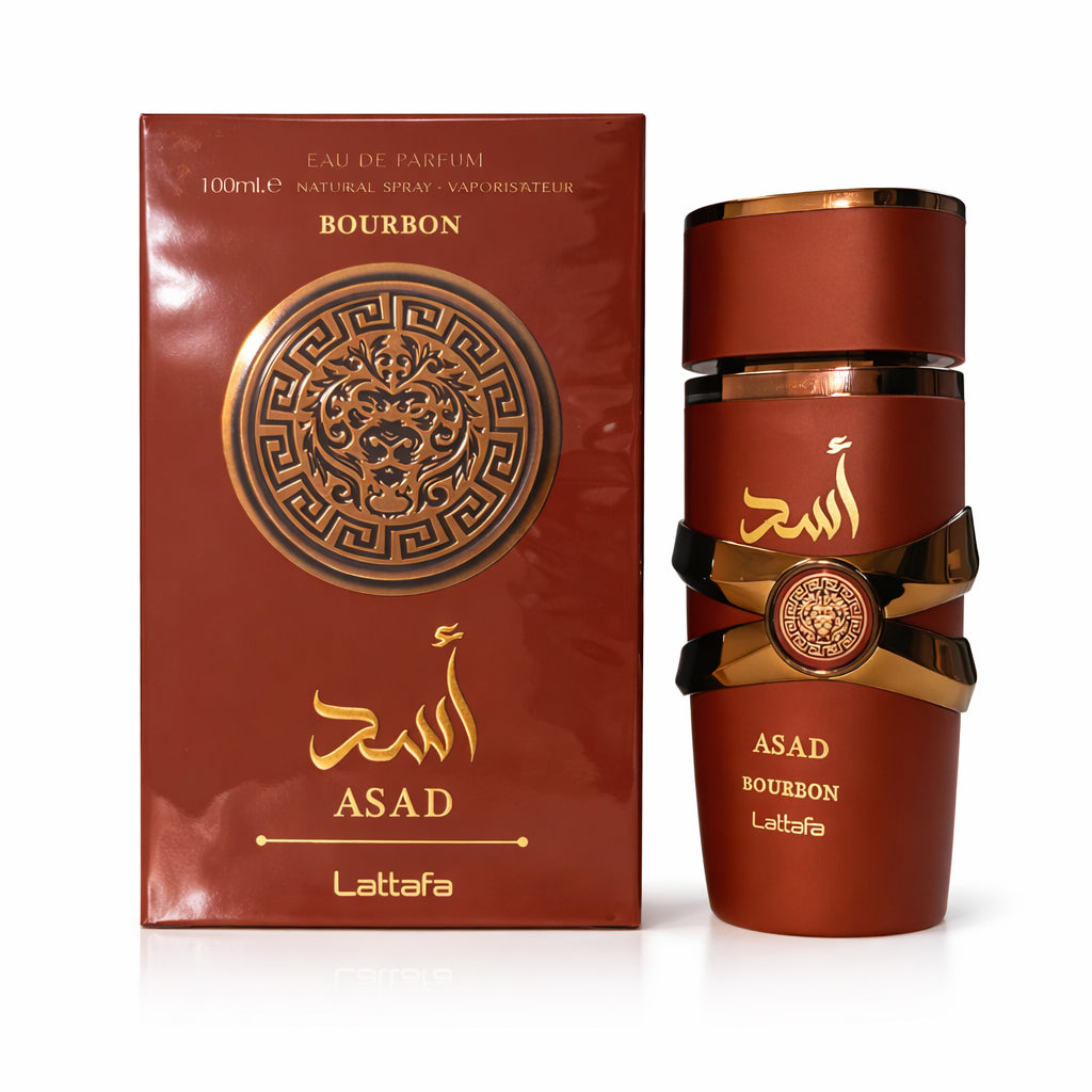 Asad Bourbon · Lattafa · Amaderado Especiado para Noche
