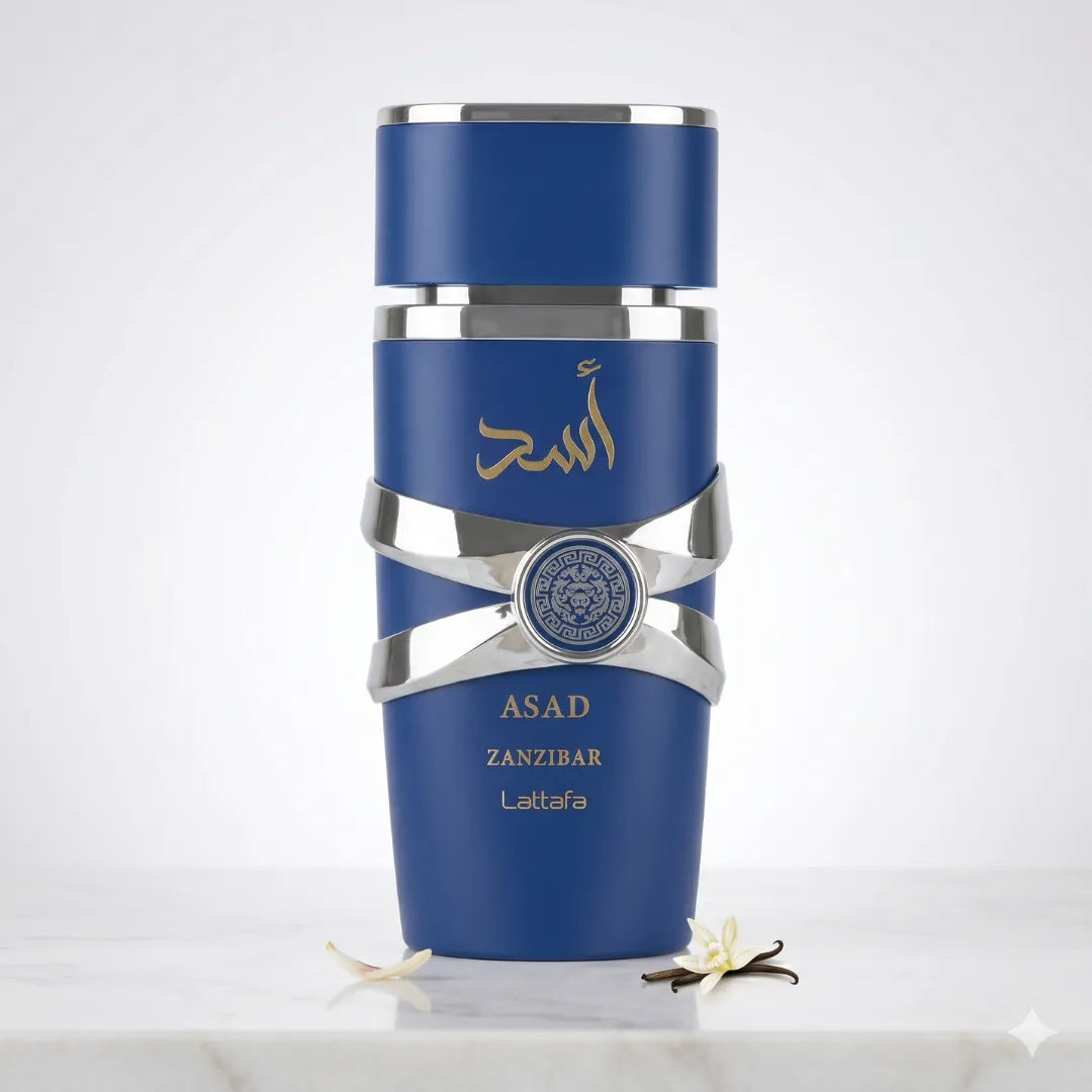Asad Zanzibar · Lattafa · Especiado Exótico de Gran Duración