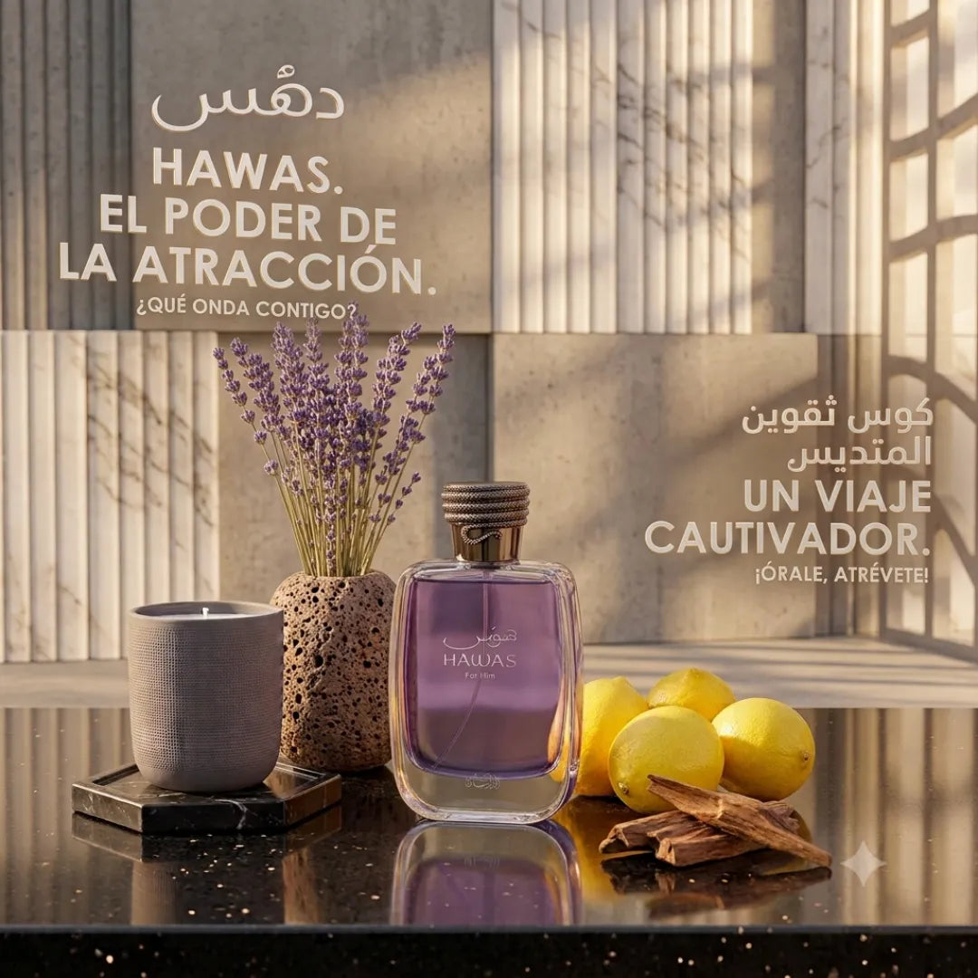 Hawas · Rasasi · Acuático Frutal de Gran Proyección