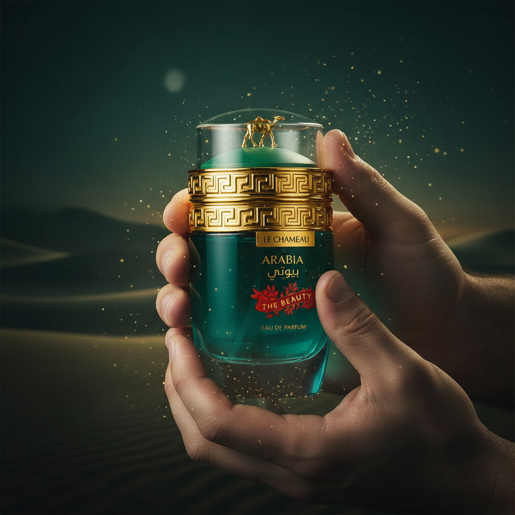 Le Chameau Arabia The Beauty - manos masculinas frasco completo